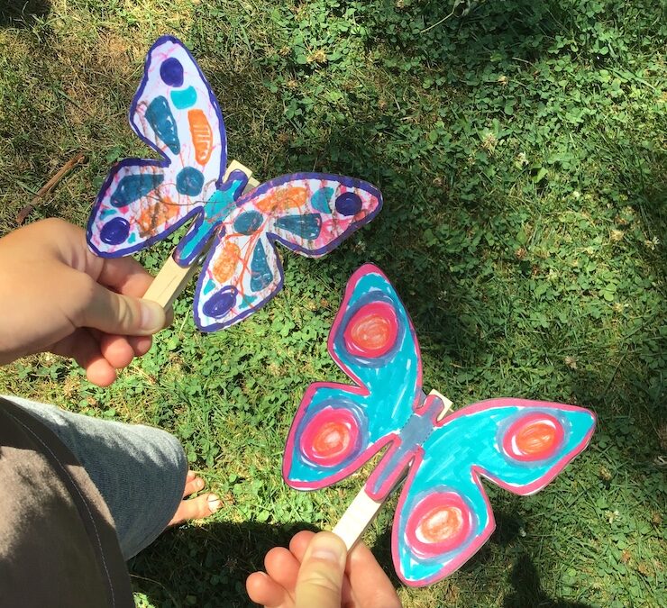 Clothespin Butterfly Take-n-Make